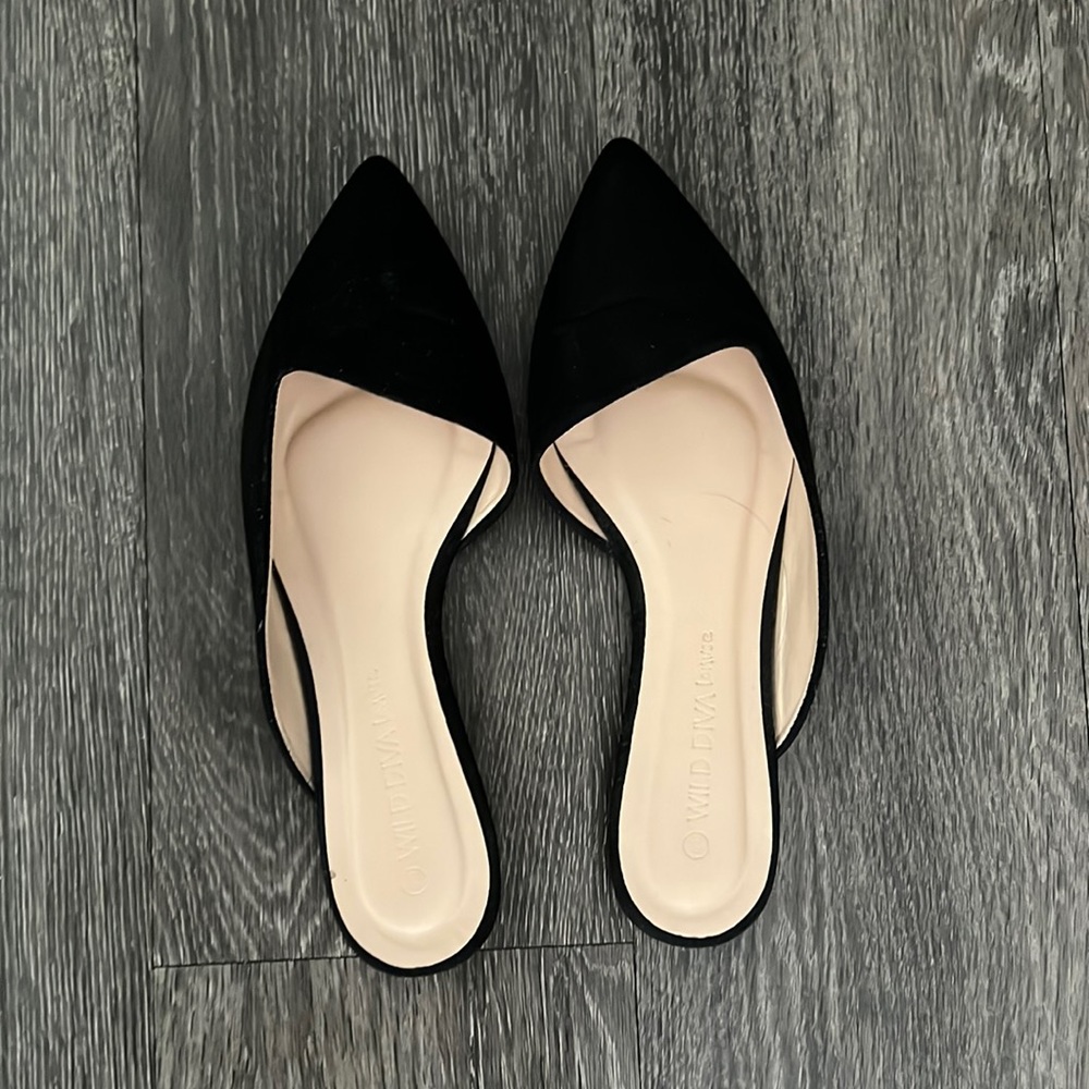 Black flats